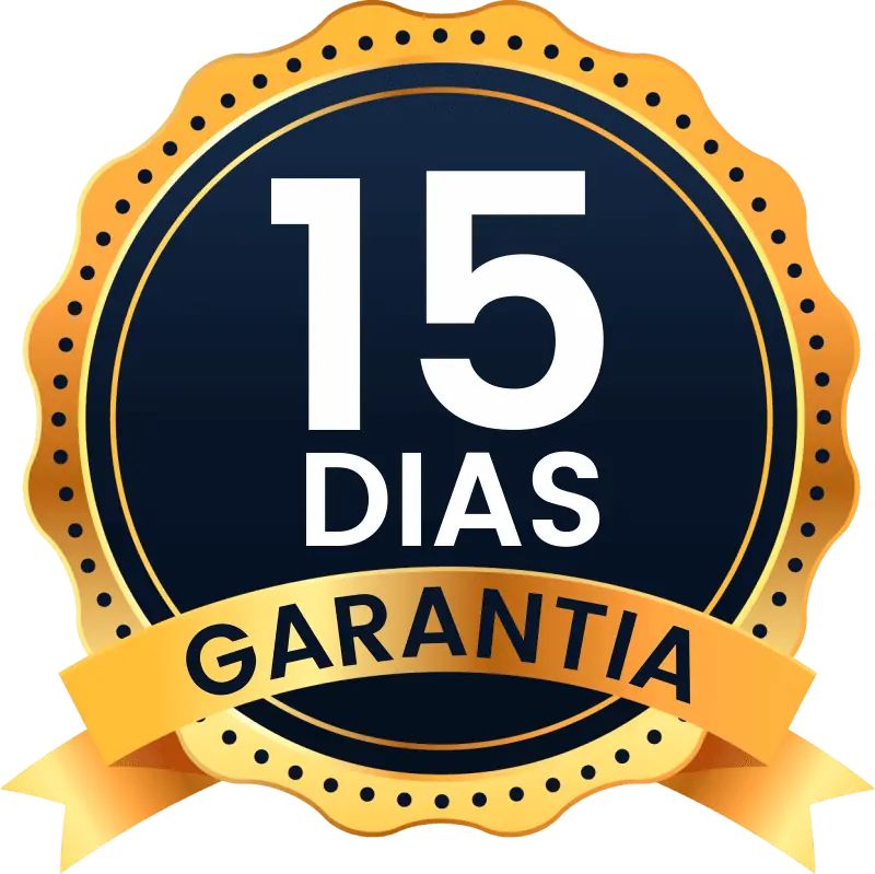 Selo de 15 dias de garantia